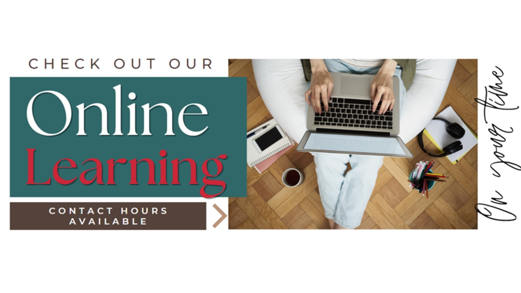 Check out our online learning contact hours available